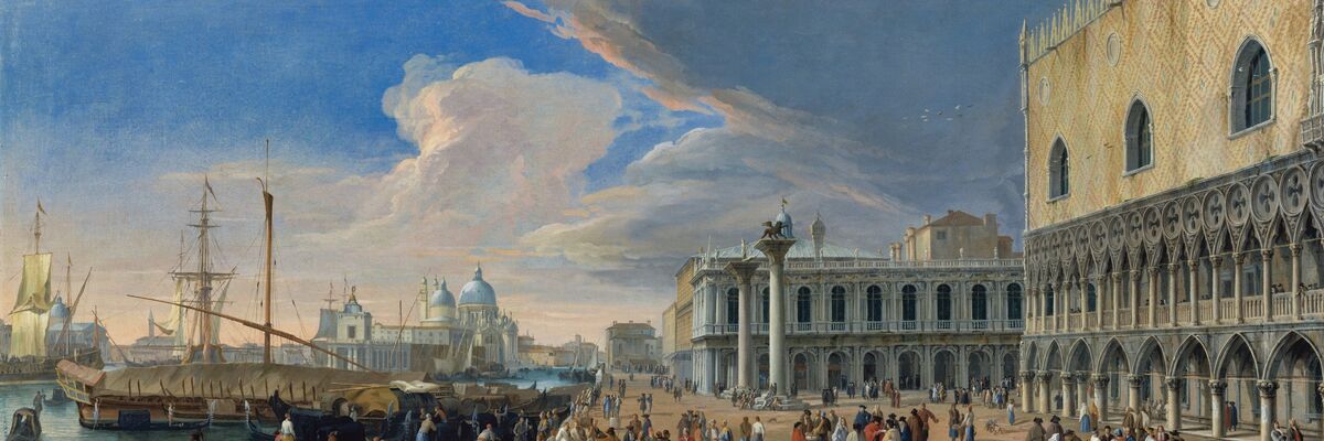 Il molo di San Marco verso ovest