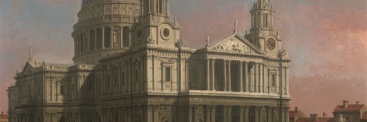 Cattedrale di San Paolo, ca. 1754, Antonio Canal detto Canaletto