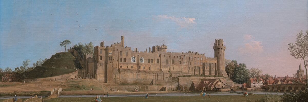 Warwick Castle, 1748-1749, Antonio Canal detto Canaletto