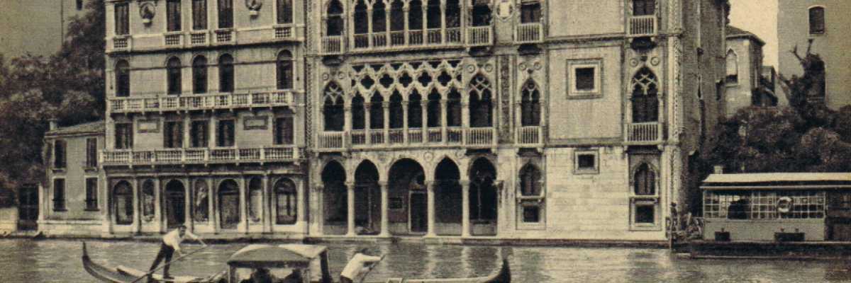 Cà d'Oro, uno dei più particolari palazzi di Venezia, sede della Galleria Giorgio Franchetti.