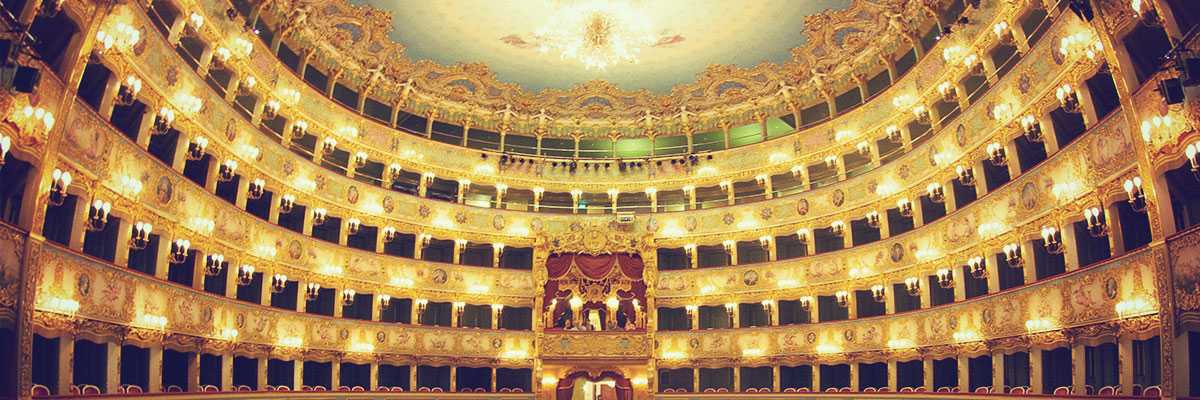 Gran Teatro La Fenice, interno della Sala Grande.