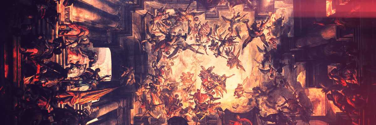 Frammento dell'opera "Il Martirio di San Pantalon" di Giovanni Antonio Fumiani.