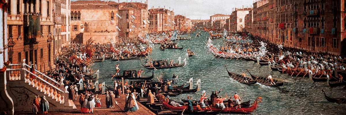 Regata Storica vista dal Canaletto
