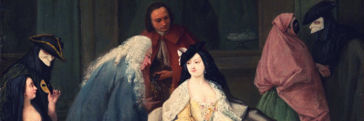 Part of "L'Incontro", Pietro Longhi, 1746 (Metropolitan Museum, New York)