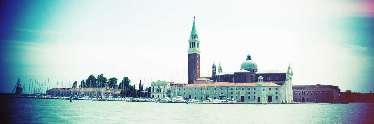 L'isola di San Giorgio Maggiore.