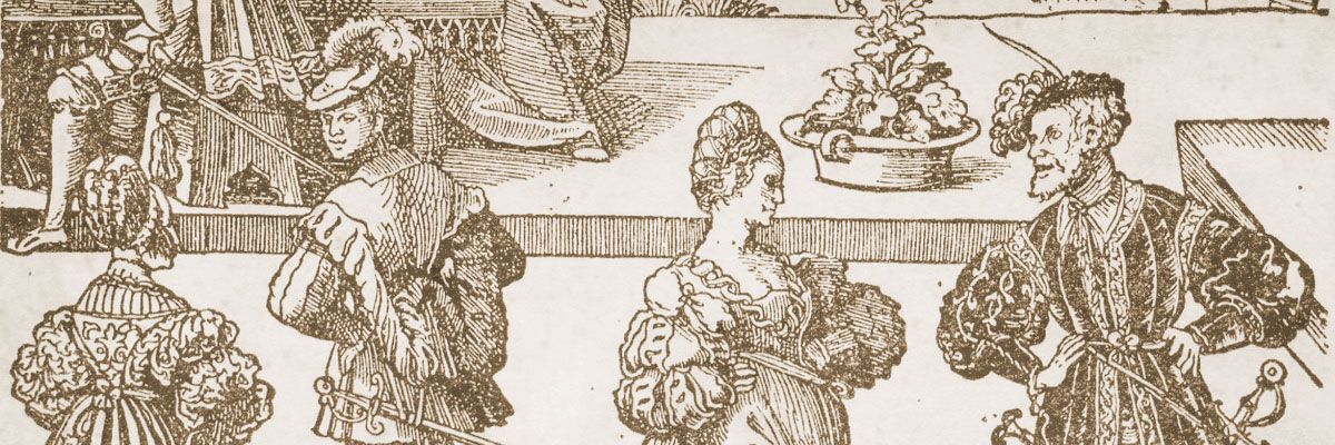 Detti e modi di dire veneziani - Incisione raffigurante un'immagine popolare.