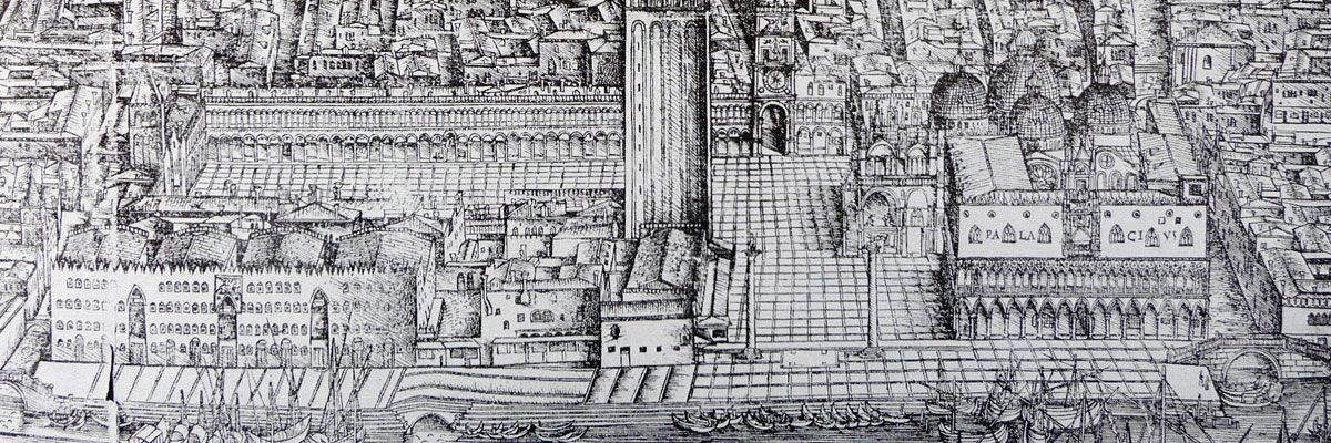 Ancient image of Piazza San Marco.