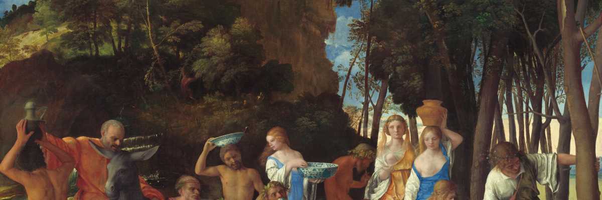Festino degli dei, di Giovanni Bellini e Tiziano.