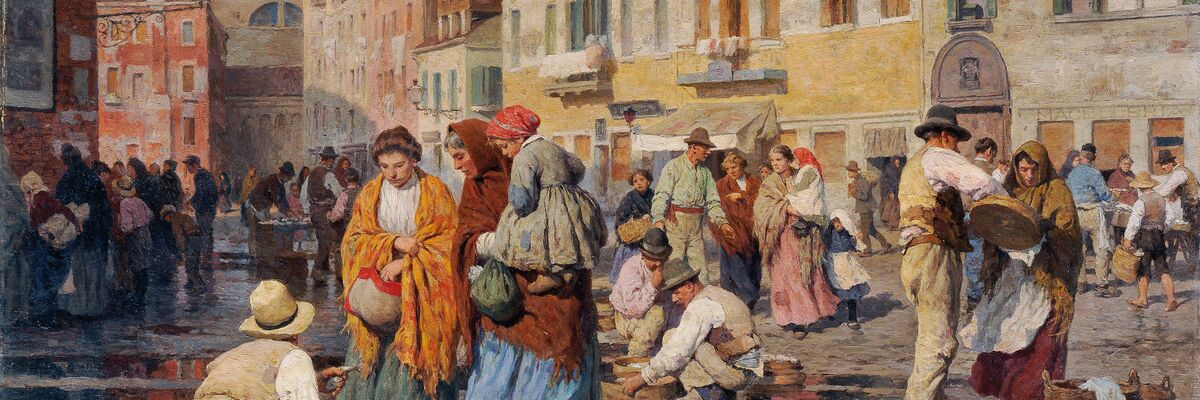Mercato del pesce a Santa Margherita, Venezia