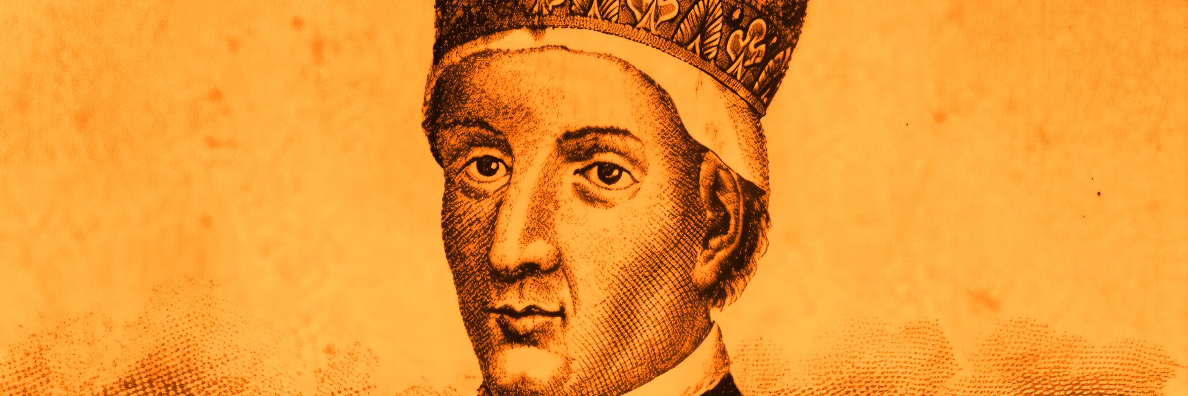 Incisione raffigurante il doge Andrea Dandolo.