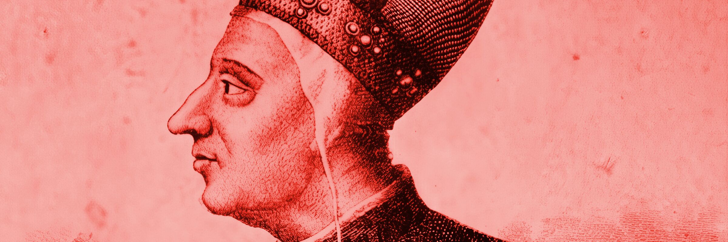 Engraving depicting the Doge Nicolò Marcello