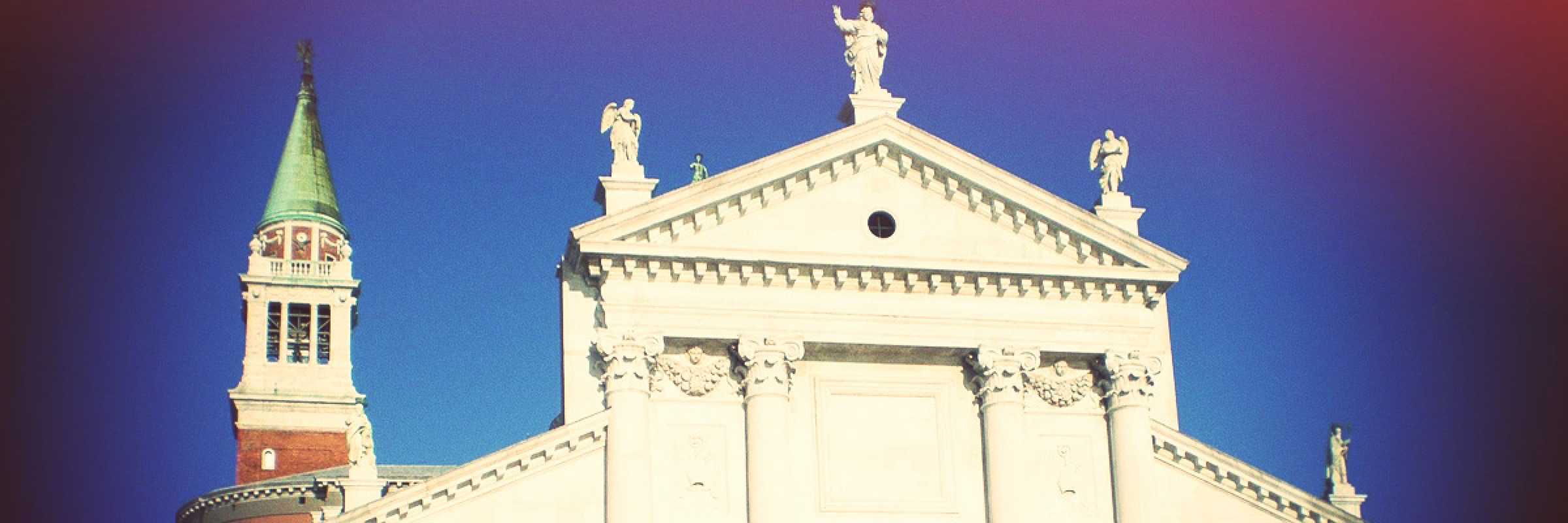 La basilica di San Giorgio Maggiore.