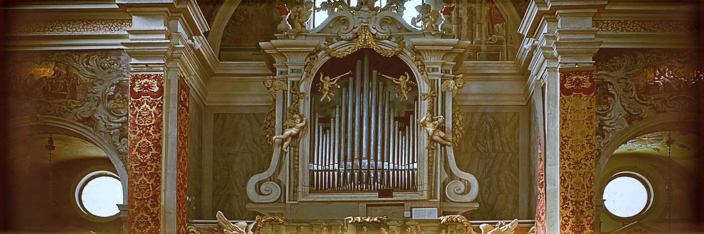 L'organo di Gaetano Callido nella Chiesa di San Martino (foto di Didier Descouens). 