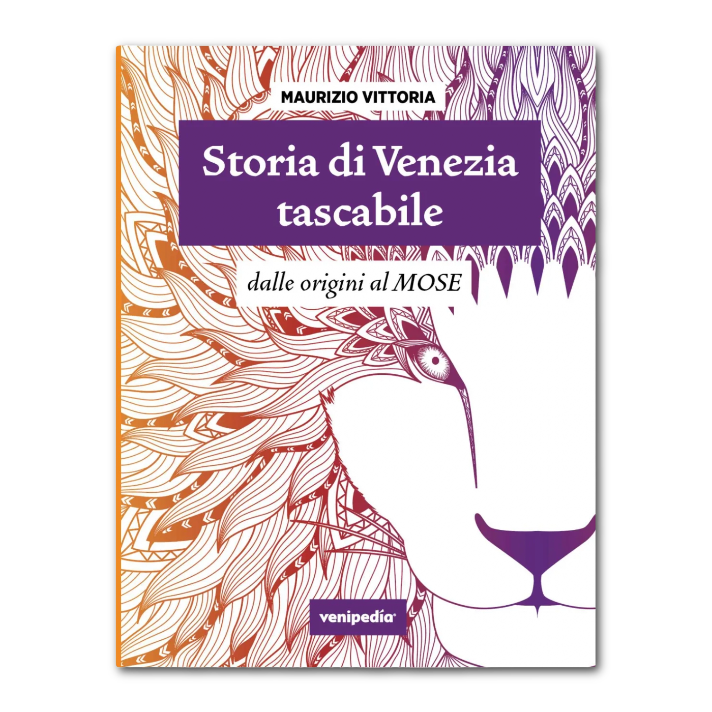 Copertina del libro: Storia di Venezia tascabile di Maurizio Vittoria, edito da Venipedia.