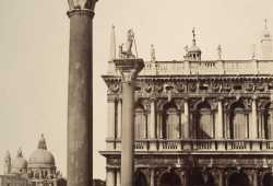 La Marciana sullo sfondo delle colonne di Piazza San Marco (National Galleries of Scotland),