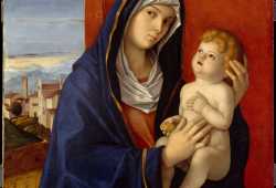 Ritratto di Madonna con bambino, di Giovanni Bellini (Metropolitan Museum of Art)